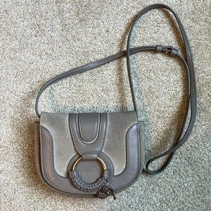 SEE BY CHLOÉ MINI HANA GREY BAG